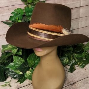 Falcon Brand Gold Label Feathered Hat 7 3/8